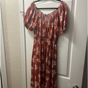 Madewell cotton midi dress. Worn 3 times.